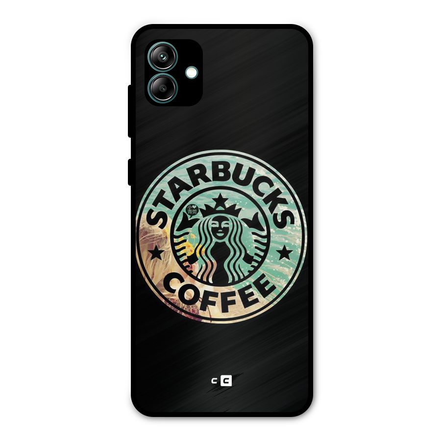 Coffee StarBucks Metal Back Case for Galaxy A04
