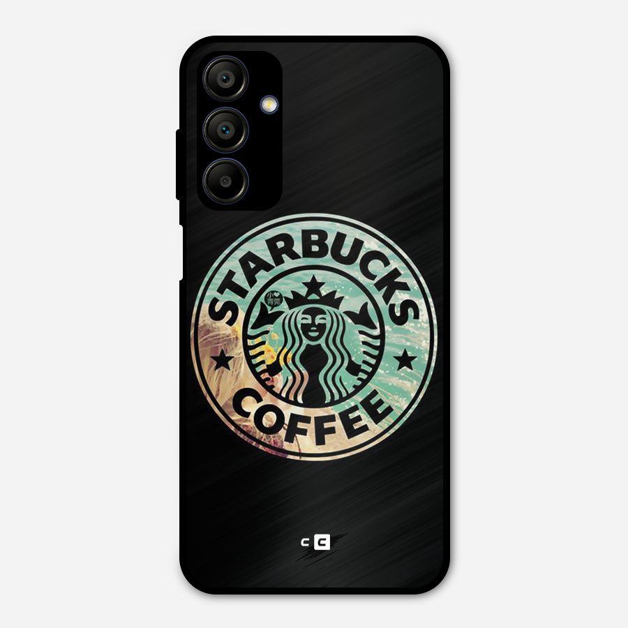 Coffee StarBucks Metal Back Case for Galaxy A15 5G