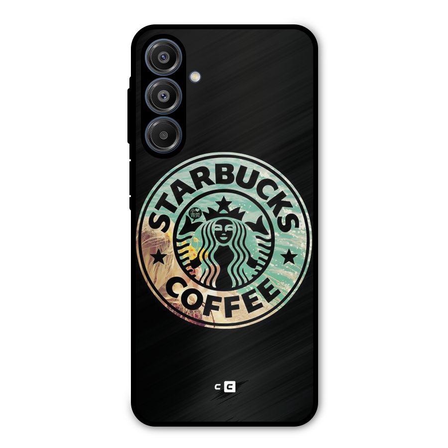 Coffee StarBucks Metal Back Case for Galaxy A16 5G