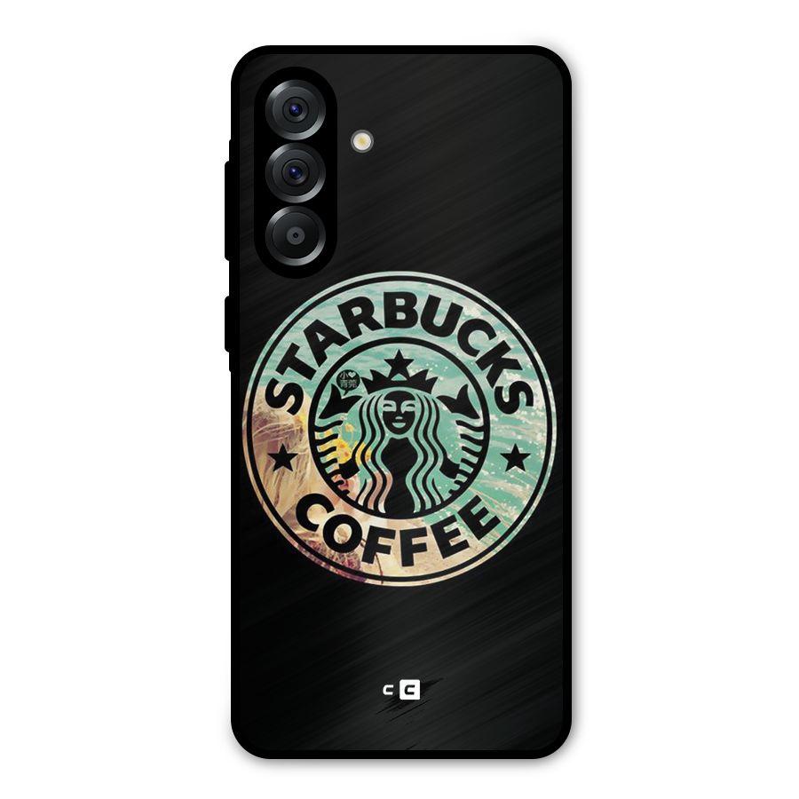 Coffee StarBucks Metal Back Case for Galaxy A36