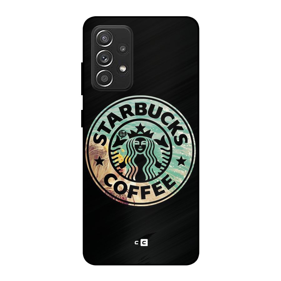 Coffee StarBucks Metal Back Case for Galaxy A52