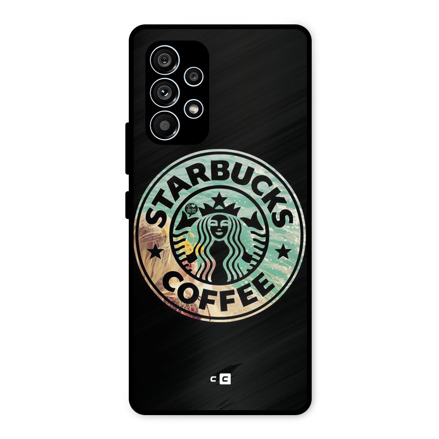 Coffee StarBucks Metal Back Case for Galaxy A53 5G
