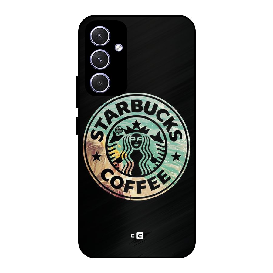 Coffee StarBucks Metal Back Case for Galaxy A54
