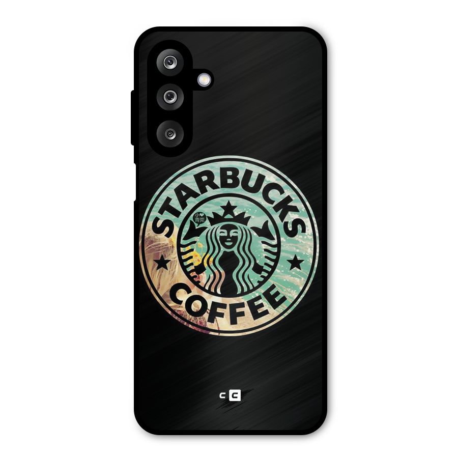 Coffee StarBucks Metal Back Case for Galaxy M36