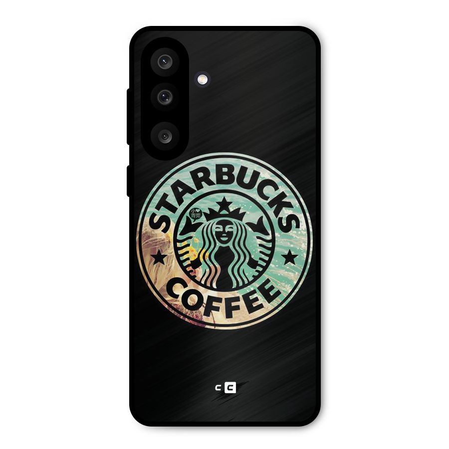 Coffee StarBucks Metal Back Case for Galaxy M56