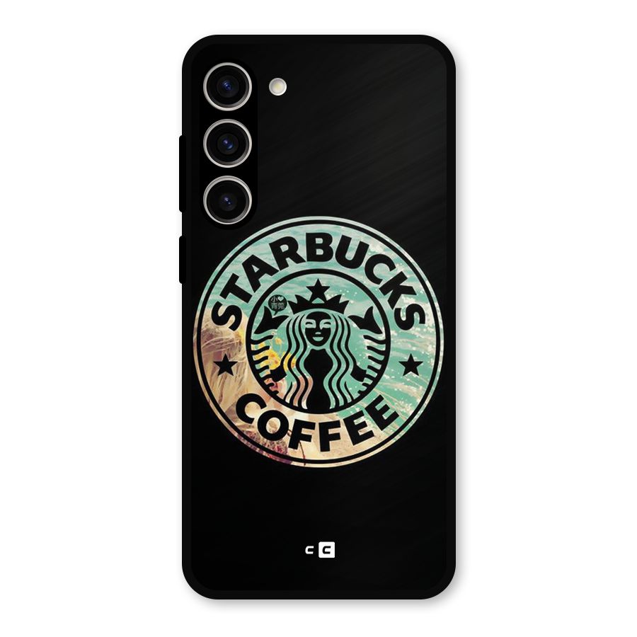 Coffee StarBucks Metal Back Case for Galaxy S23 Plus