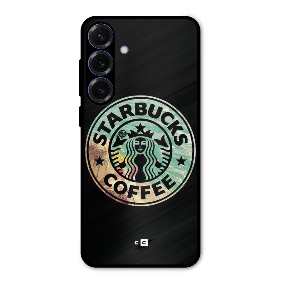 Coffee StarBucks Metal Back Case for Galaxy S25 Plus