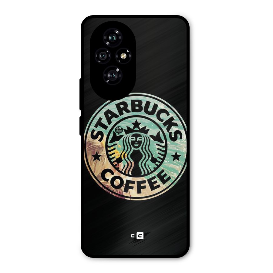 Coffee StarBucks Metal Back Case for Honor 200