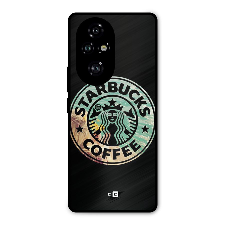 Coffee StarBucks Metal Back Case for Honor 200 Pro