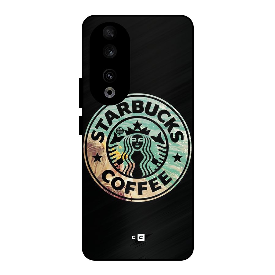 Coffee StarBucks Metal Back Case for Honor 90