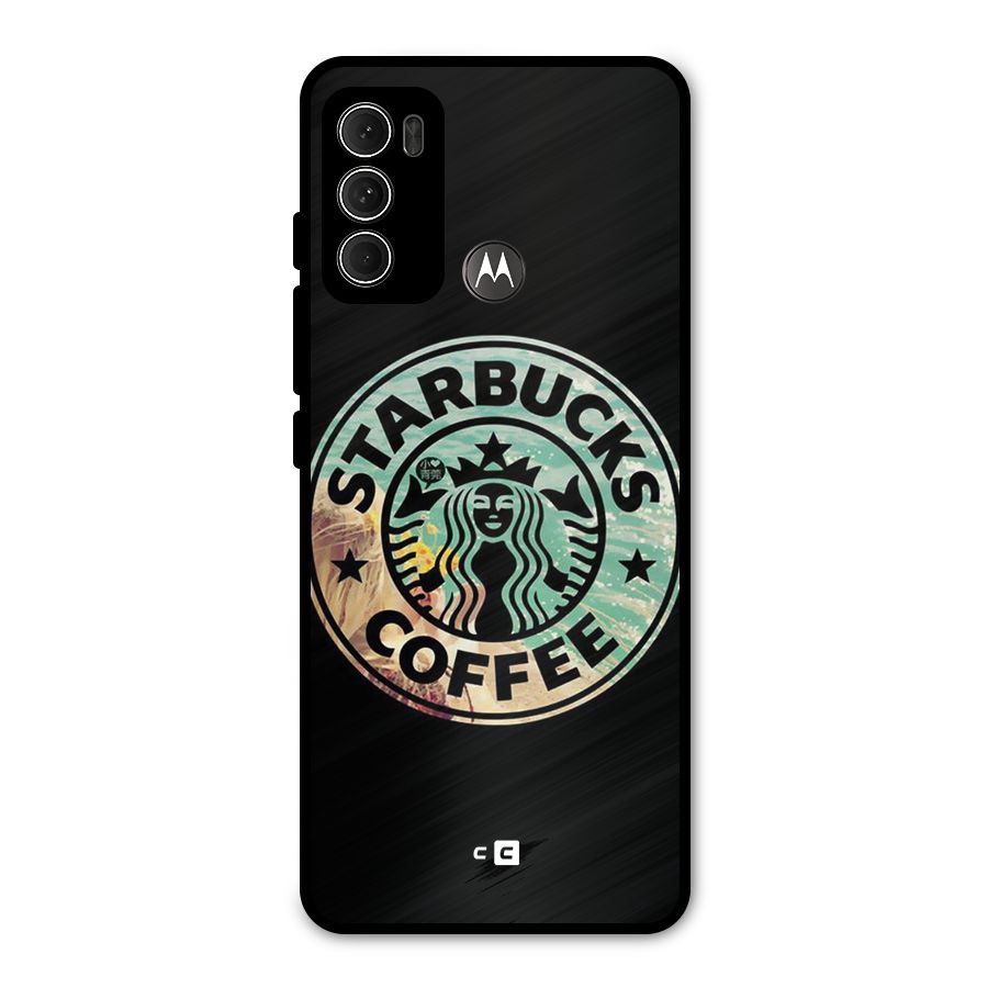 Coffee StarBucks Metal Back Case for Moto G60