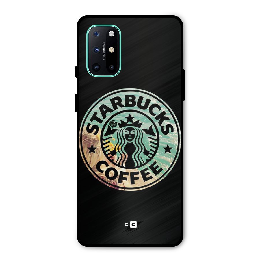 Coffee StarBucks Metal Back Case for OnePlus 8T
