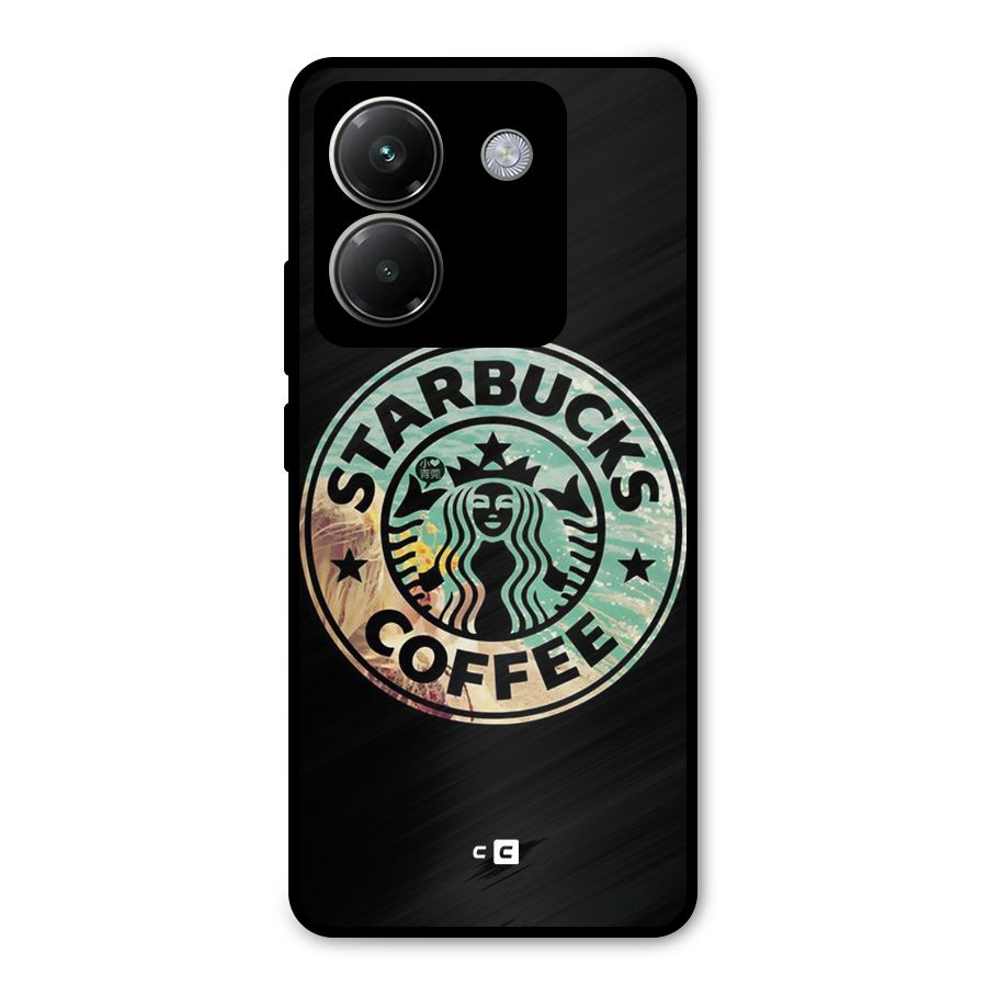 Coffee StarBucks Metal Back Case for Poco M7 Pro 5G