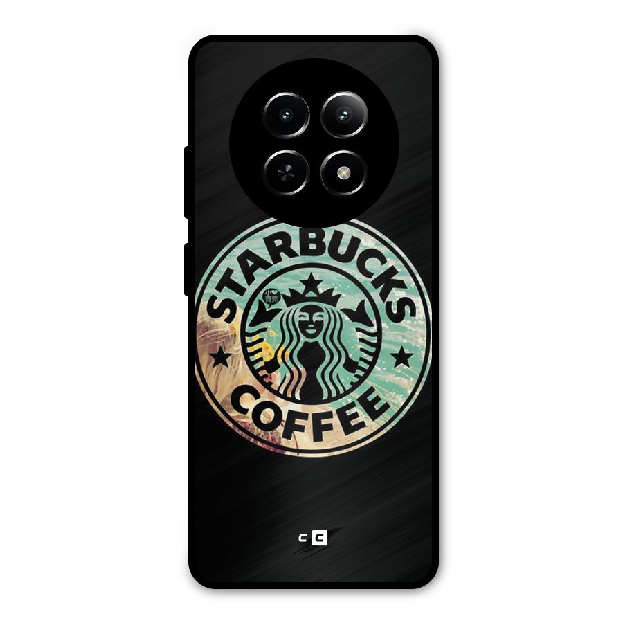 Coffee StarBucks Metal Back Case for Realme 12 5G