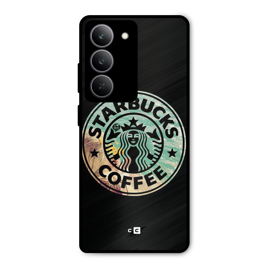 Coffee StarBucks Metal Back Case for Realme 14x