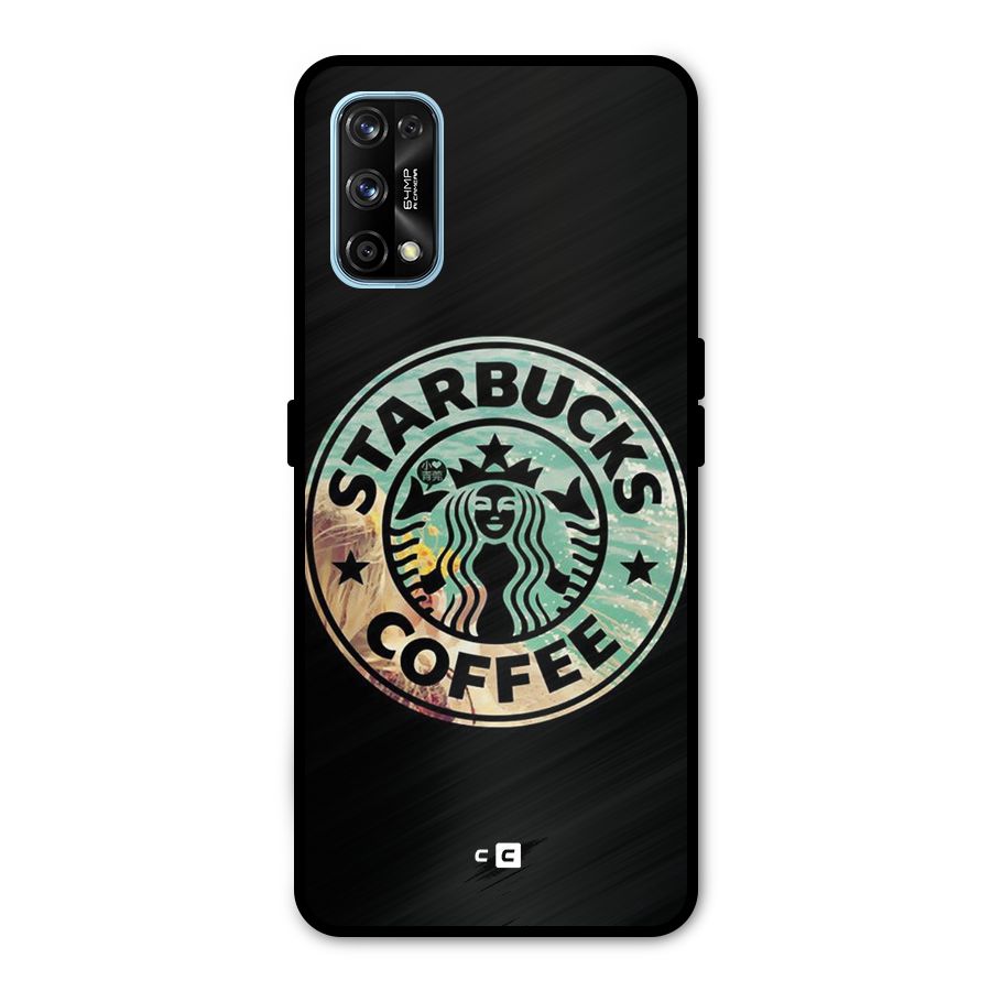 Coffee StarBucks Metal Back Case for Realme 7 Pro