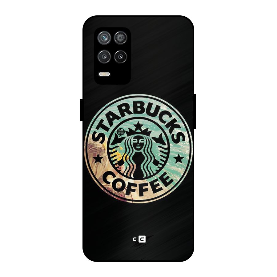 Coffee StarBucks Metal Back Case for Realme 8 5G