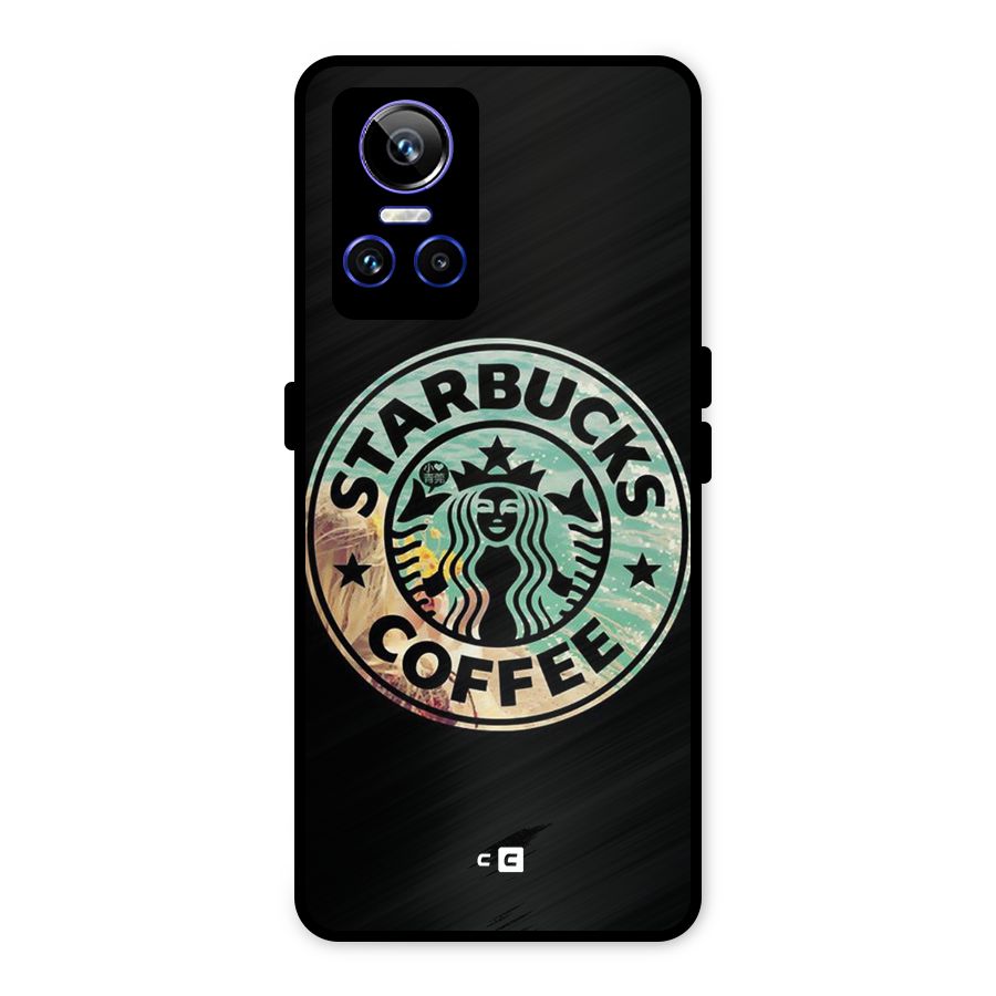 Coffee StarBucks Metal Back Case for Realme GT Neo 3