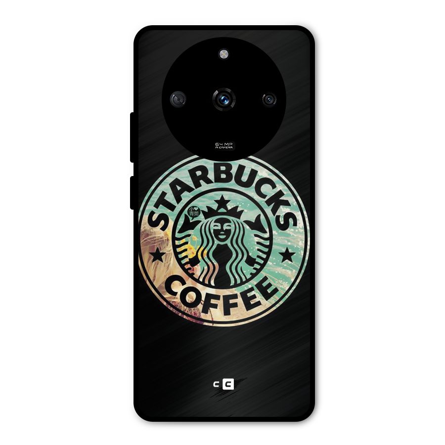 Coffee StarBucks Metal Back Case for Realme Narzo 60 5G