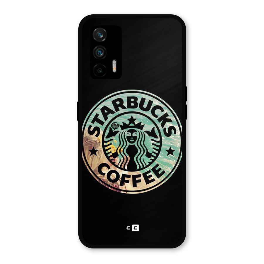 Coffee StarBucks Metal Back Case for Realme X7 Max