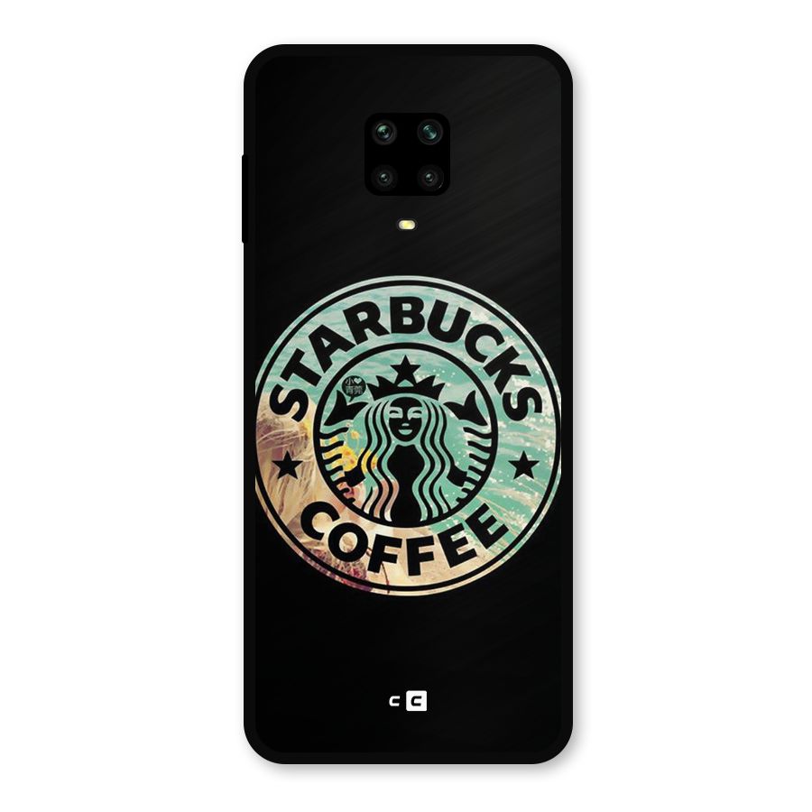 Coffee StarBucks Metal Back Case for Redmi Note 9 Pro Max