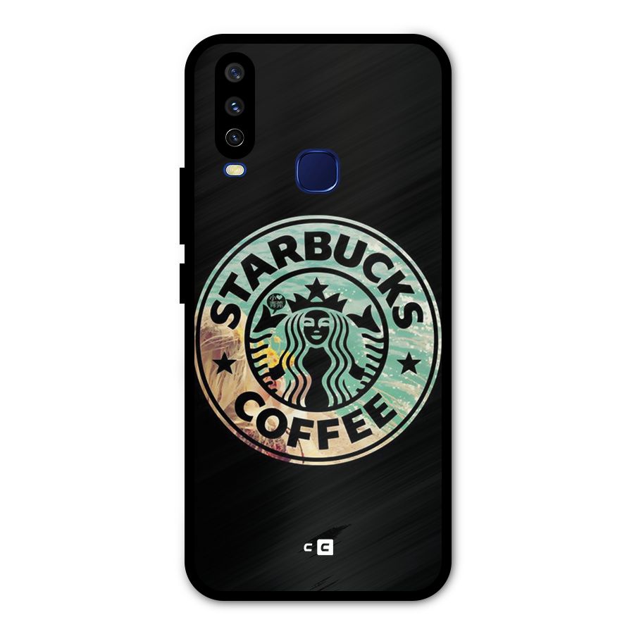 Coffee StarBucks Metal Back Case for Vivo Y15