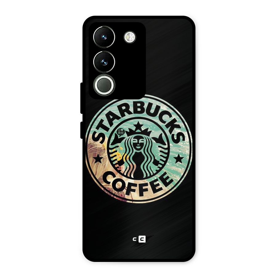 Coffee StarBucks Metal Back Case for Vivo Y200