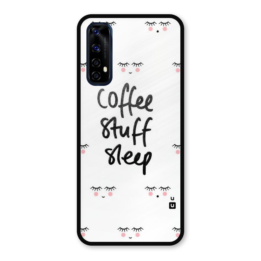 Coffee Stuff Sleep Metal Back Case for Realme Narzo 20 Pro