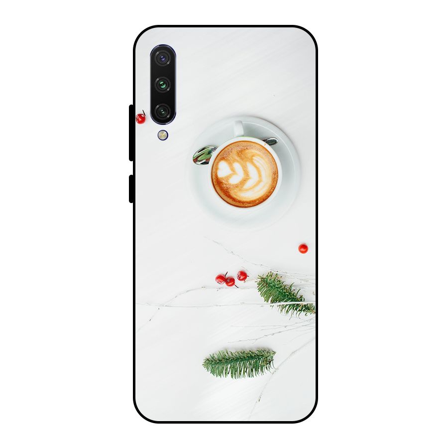 Coffee and Leafs Metal Back Case for Mi A3