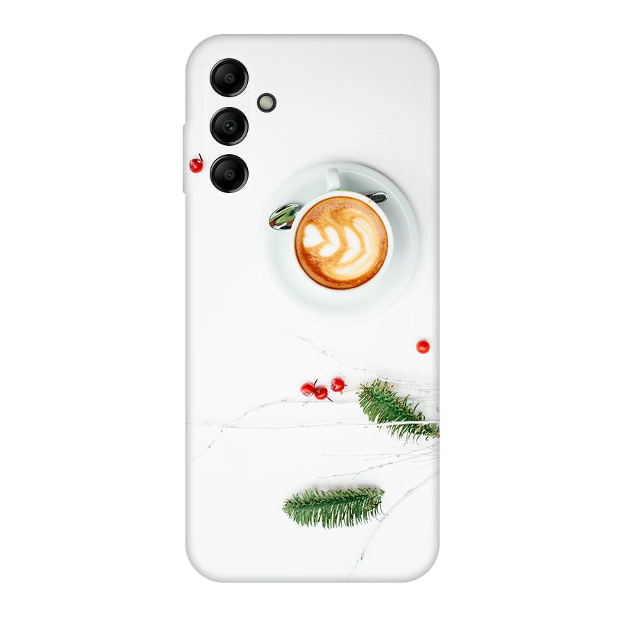 Coffee and Leafs Original Polycarbonate Back Case for Galaxy A14 5G