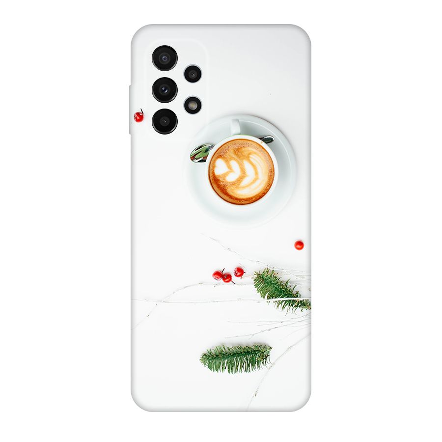 Coffee and Leafs Original Polycarbonate Back Case for Galaxy A23