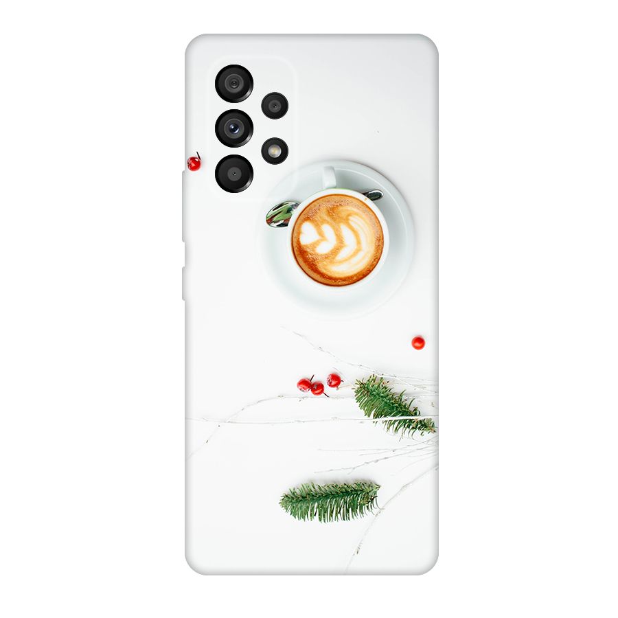 Coffee and Leafs Original Polycarbonate Back Case for Galaxy A53 5G
