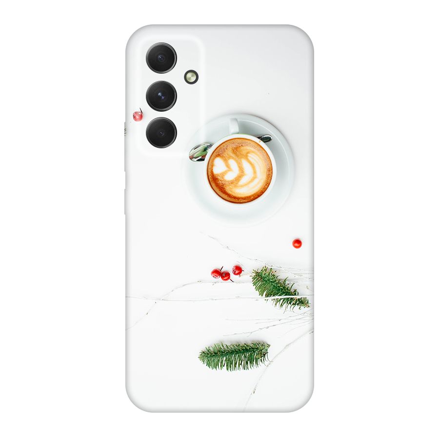 Coffee and Leafs Original Polycarbonate Back Case for Galaxy A54