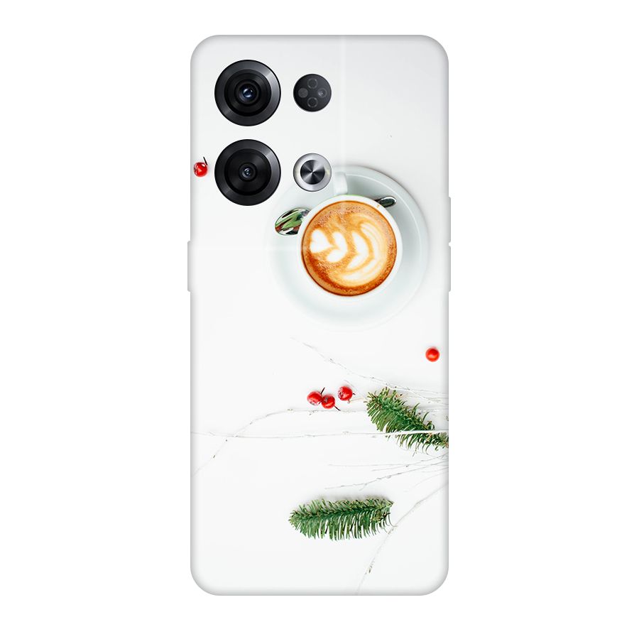 Coffee and Leafs Original Polycarbonate Back Case for Oppo Reno8 Pro 5G