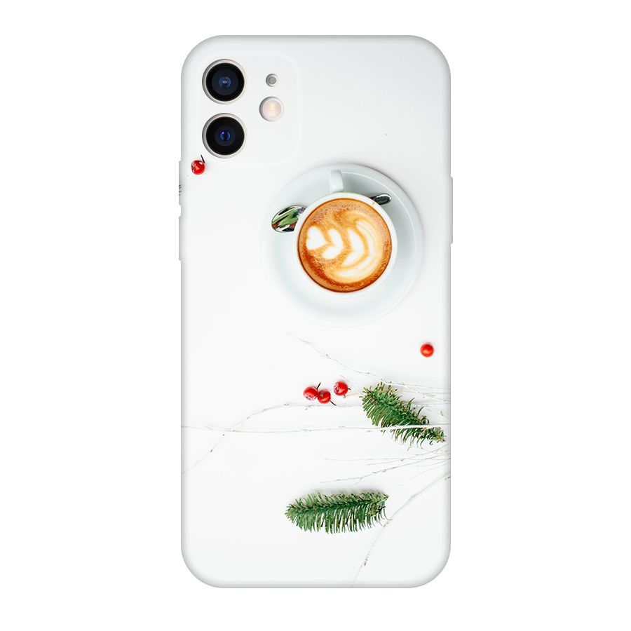 Coffee and Leafs Original Polycarbonate Back Case for iPhone 12