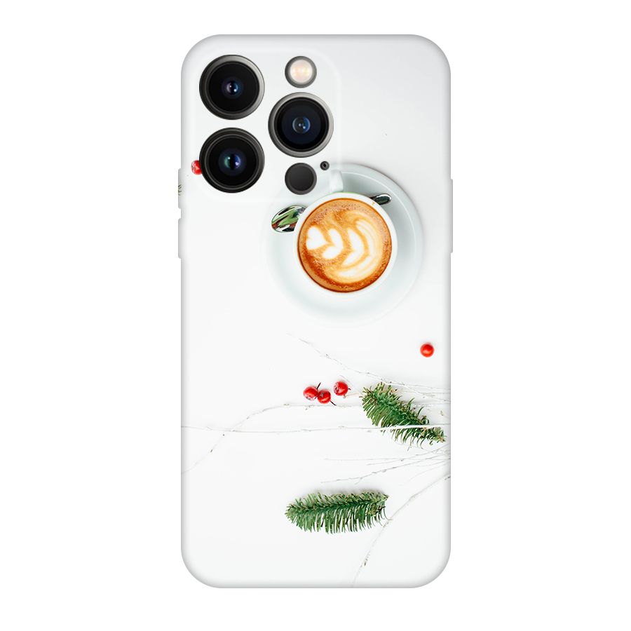 Coffee and Leafs Original Polycarbonate Back Case for iPhone 14 Pro