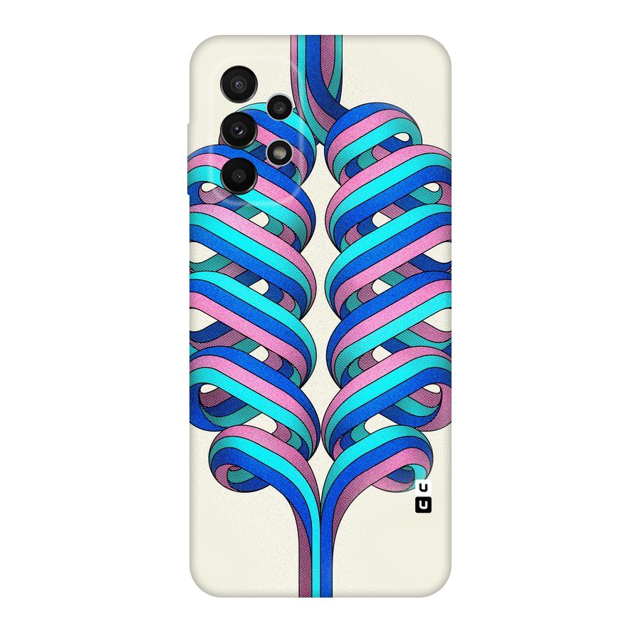 Coil Abstract Pattern Original Polycarbonate Back Case for Galaxy A23
