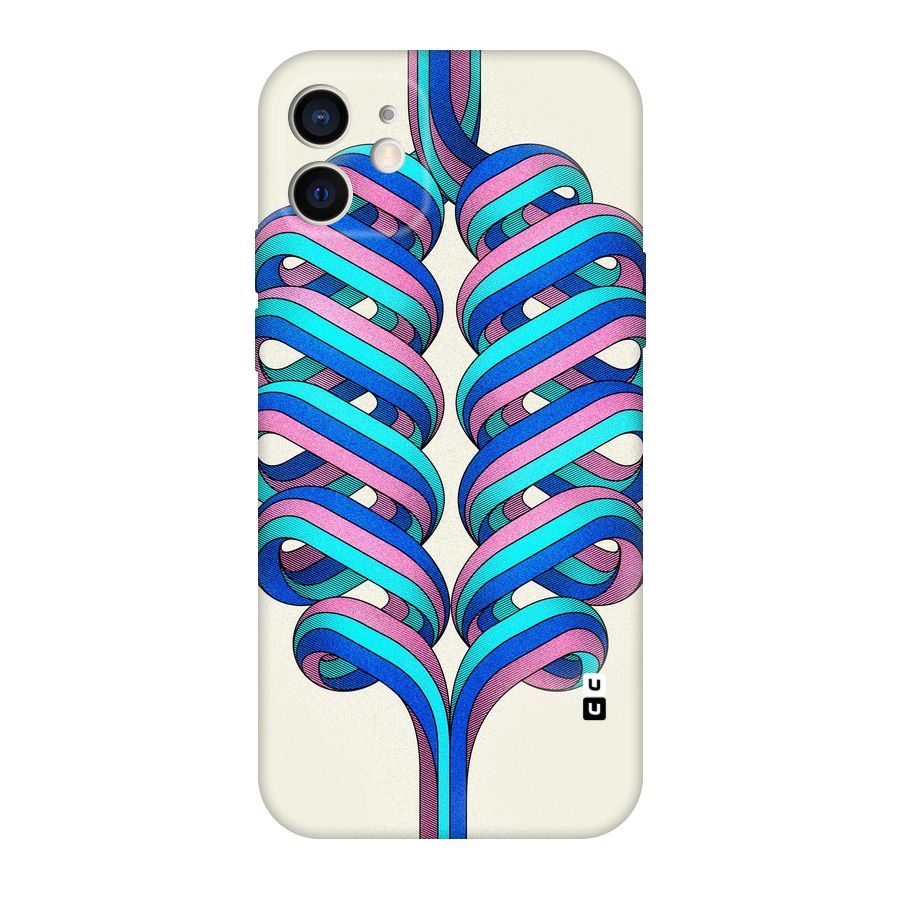 Coil Abstract Pattern Original Polycarbonate Back Case for iPhone 12