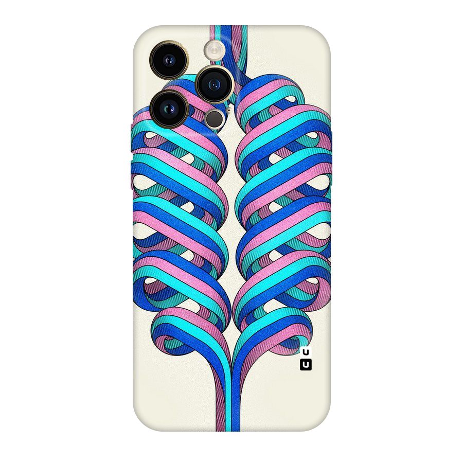 Coil Abstract Pattern Original Polycarbonate Back Case for iPhone 14 Pro Max