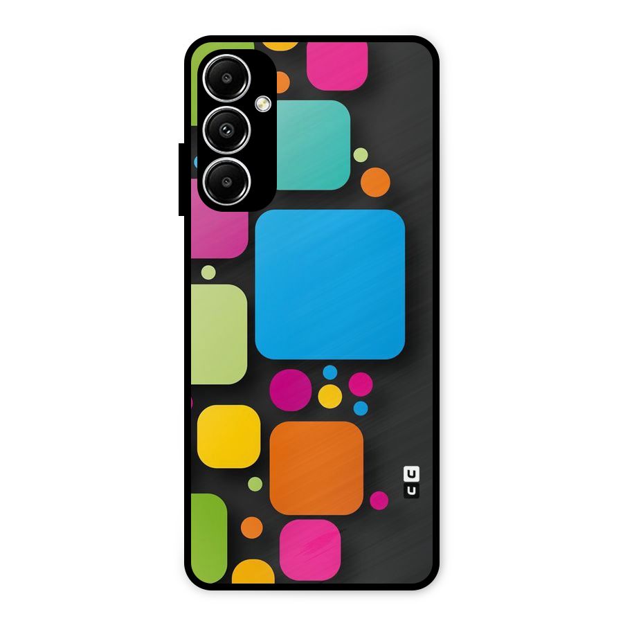 Color Boxes Abstract Metal Back Case for Galaxy A05s