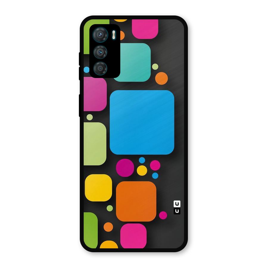 Color Boxes Abstract Metal Back Case for Moto G42