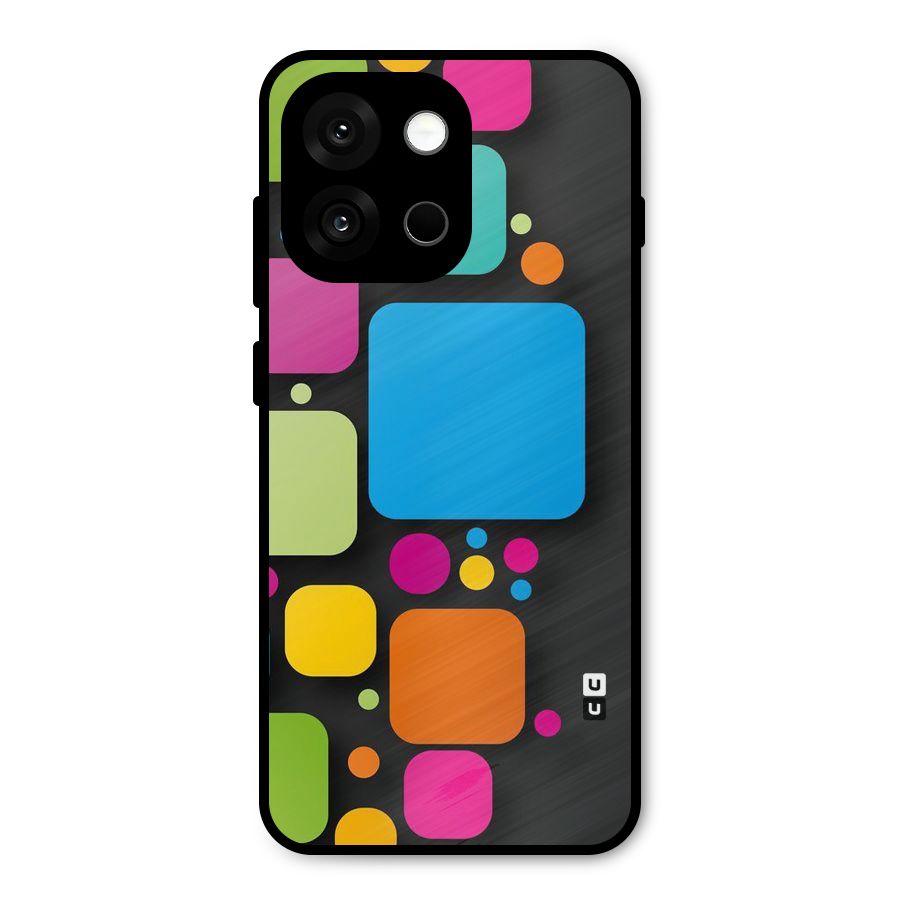 Color Boxes Abstract Metal Back Case for OnePlus 13s