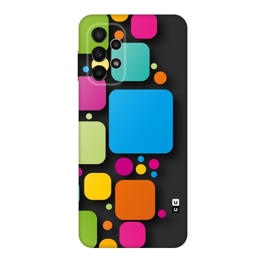 Color Boxes Abstract Original Polycarbonate Back Case for Galaxy A23