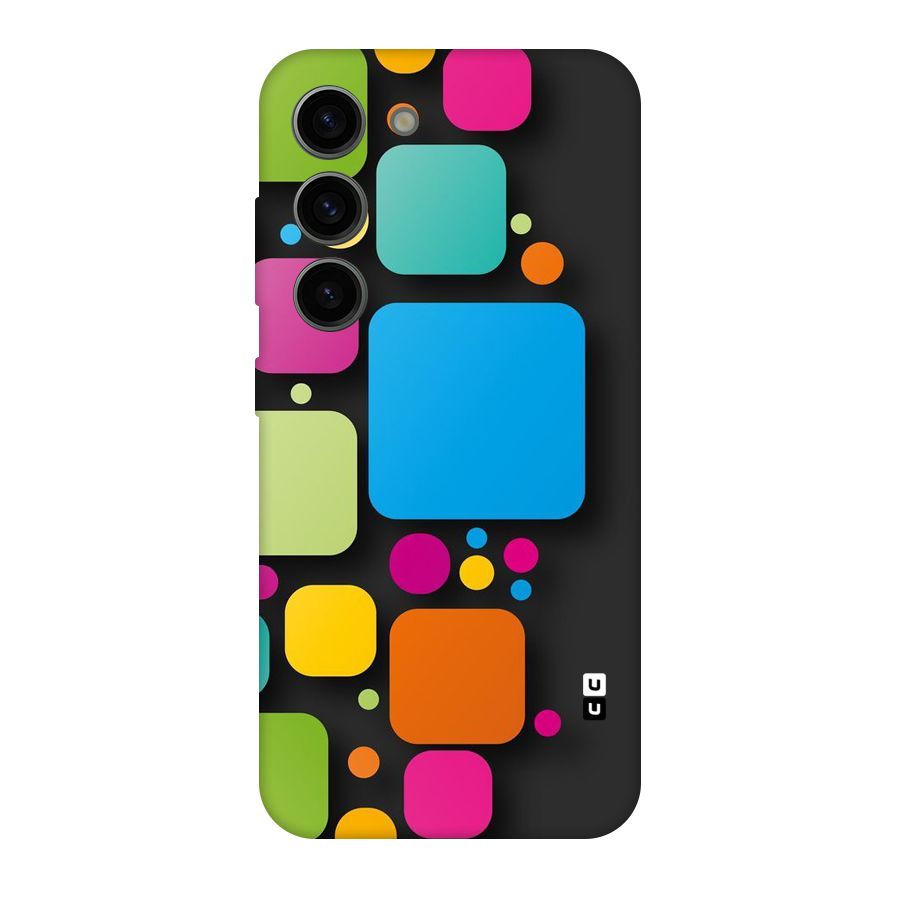 Color Boxes Abstract Original Polycarbonate Back Case for Galaxy S23