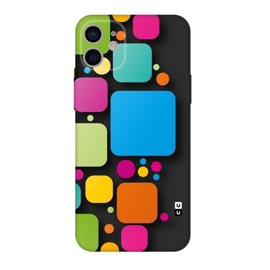 Color Boxes Abstract Original Polycarbonate Back Case for iPhone 11
