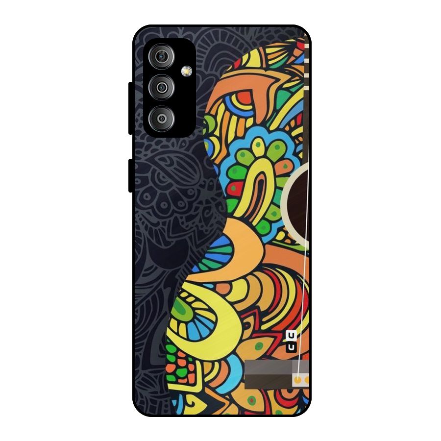 Colored Blocks Metal Back Case for Galaxy F23