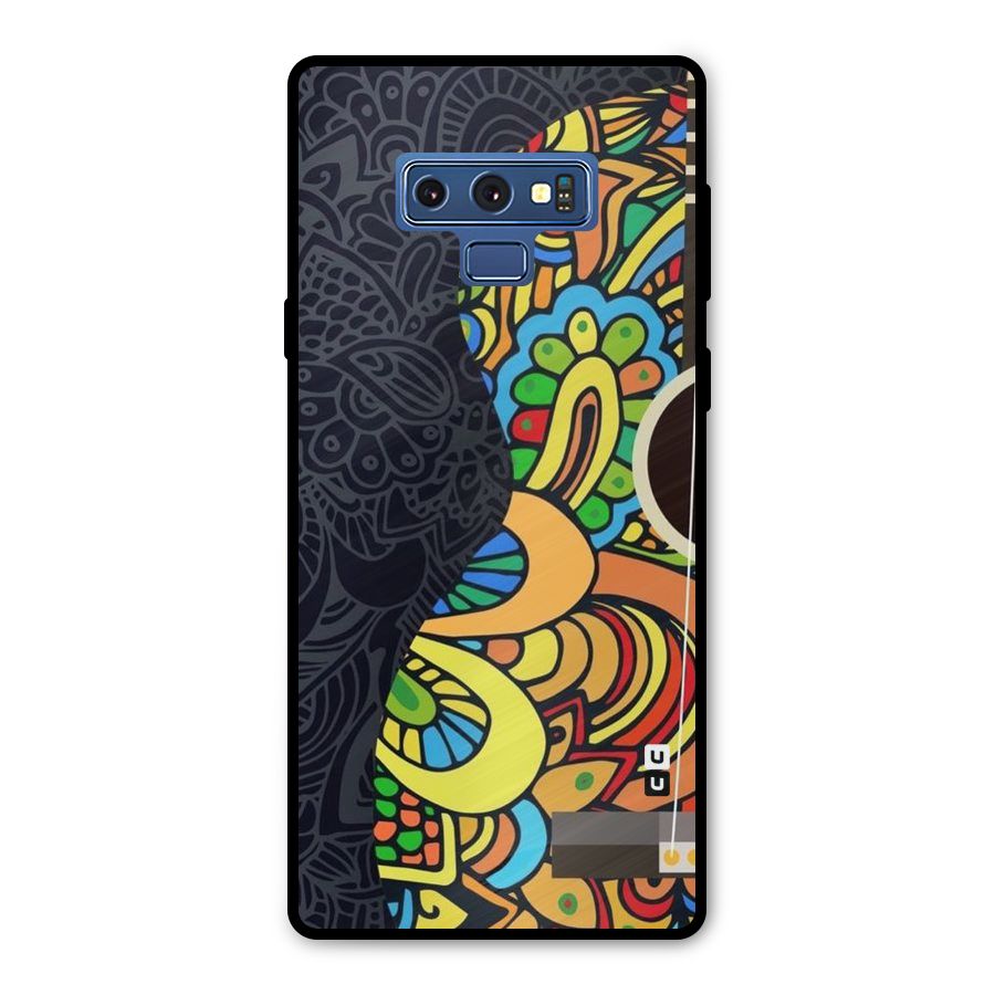 Colored Blocks Metal Back Case for Galaxy Note 9