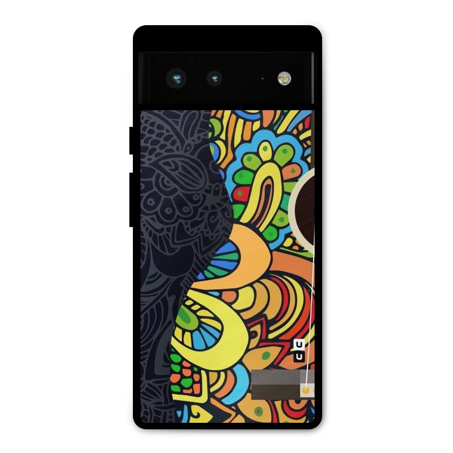Colored Blocks Metal Back Case for Google Pixel 6
