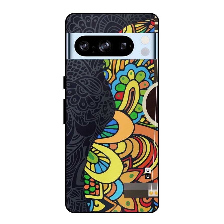 Colored Blocks Metal Back Case for Google Pixel 8 Pro