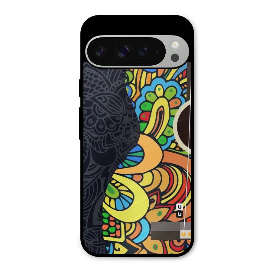 Colored Blocks Metal Back Case for Google Pixel 9 Pro XL